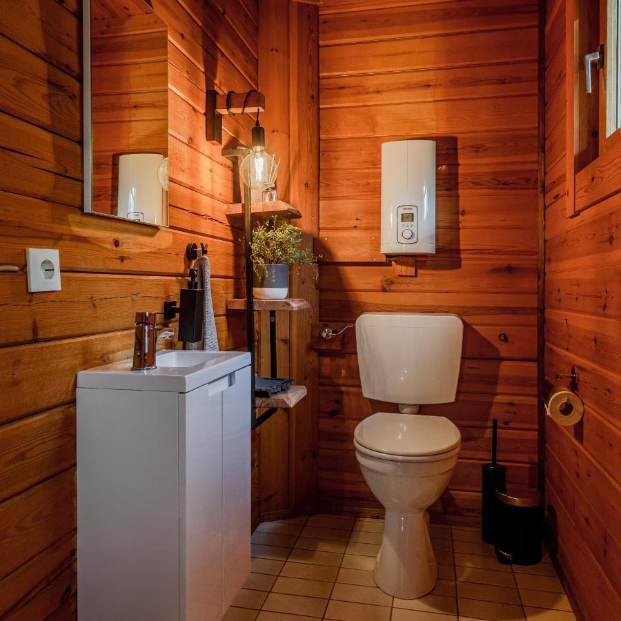 Blockhaus Eifelsteig W/ Kamin Garten & Feuerstelle Berndorf  Екстериор снимка