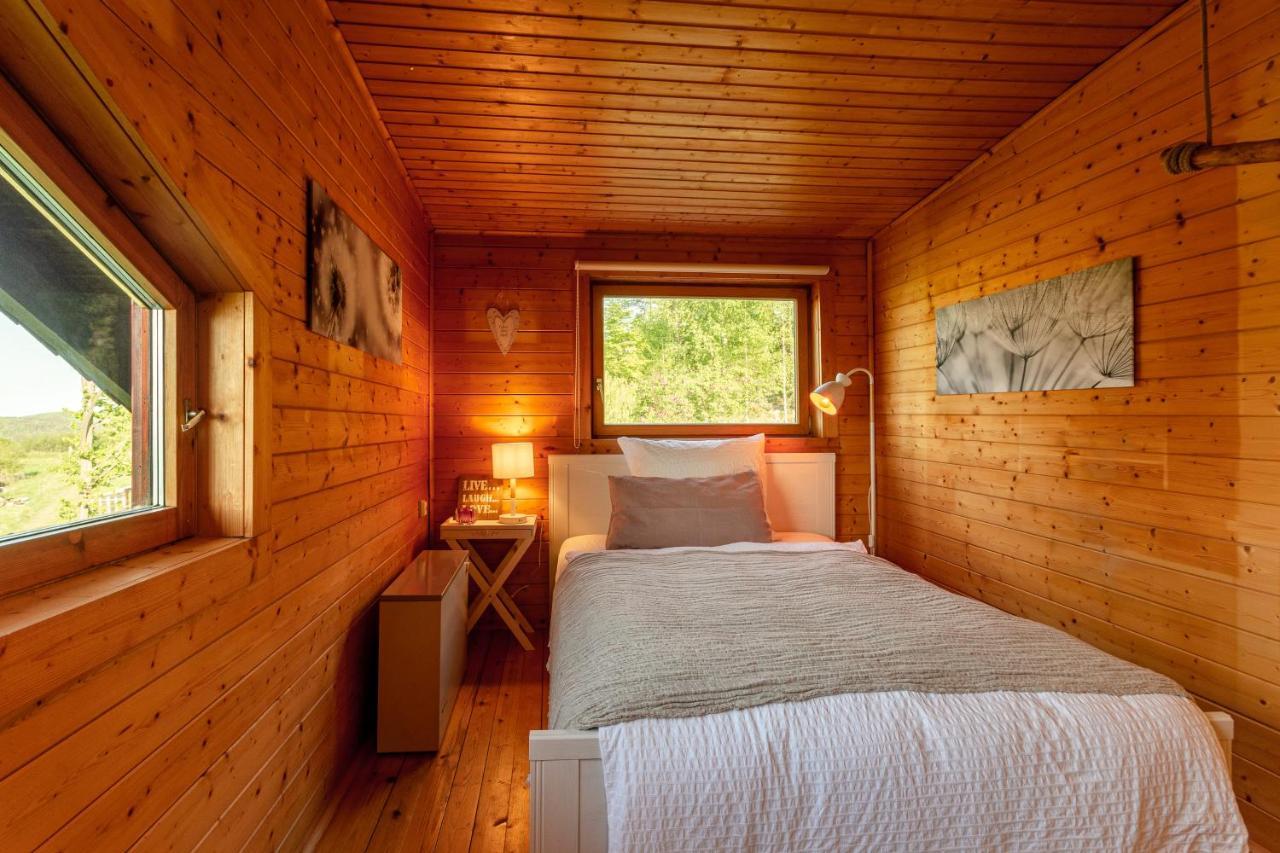 Blockhaus Eifelsteig W/ Kamin Garten & Feuerstelle Berndorf  Екстериор снимка