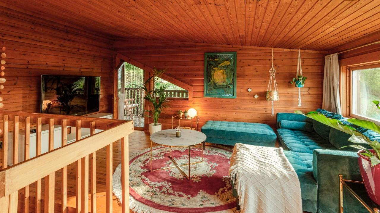 Blockhaus Eifelsteig W/ Kamin Garten & Feuerstelle Berndorf  Екстериор снимка